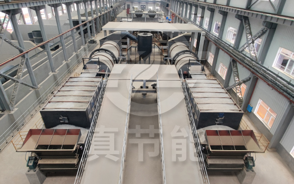 金屬污泥烘干機的安裝現場展示 金屬污泥烘干機的安裝現場展示